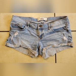 Size 11 hollister low rise shorts
